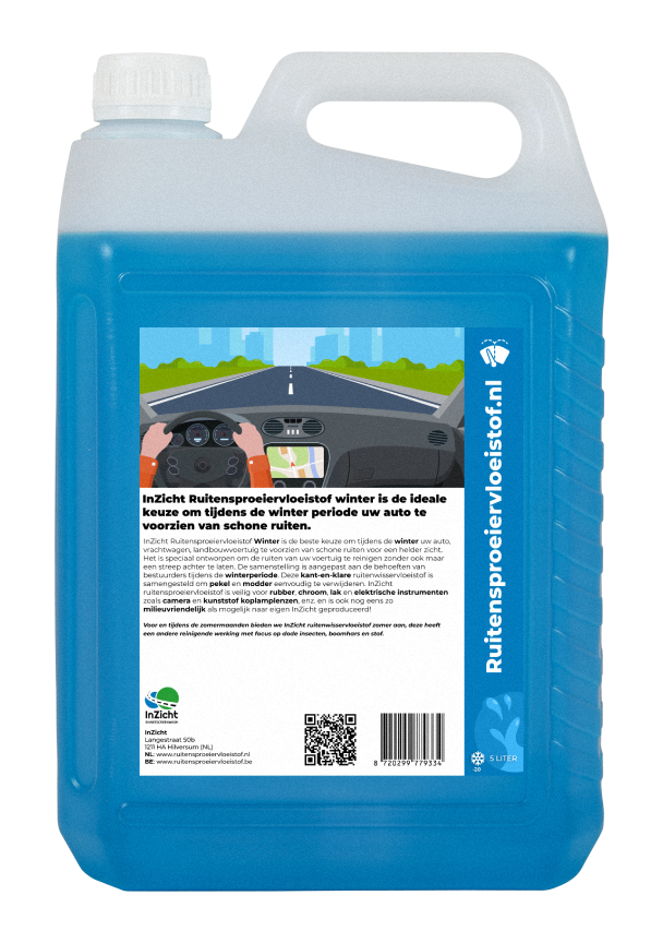 Aanbieding: Ruitensproeiervloeistof 4x 5 Liter kant en klaar (2x zomer 2x winter)