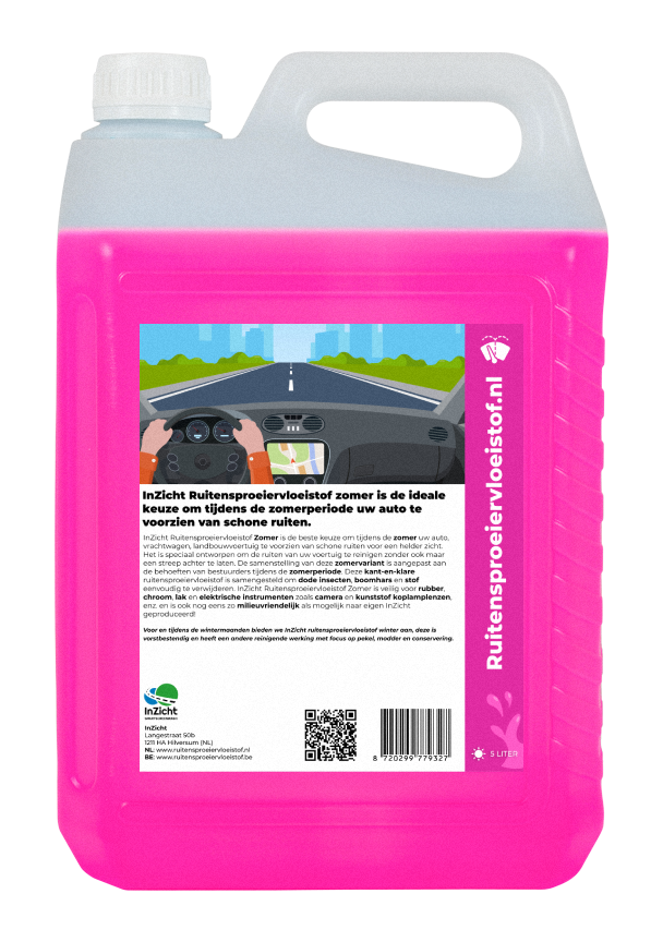 Ruitensproeiervloeistof set 20 Liter (4X 5L) kant en klaar (zomer)